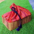 Water Hyacinth Covered Bag