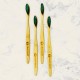 Family combo of Bamboo Toothbrush with Neem and Charcoal infused Bristles