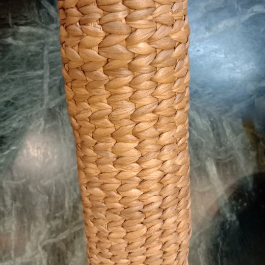 Water Hyacinth Basket with Embroidery