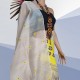 Handwoven White Yellow Nuni Silk/Kesa Pat Mekhela Chadar