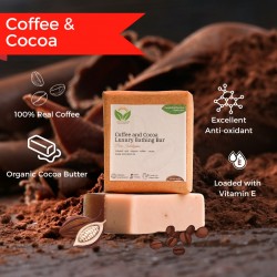 Coffee and cocoa luxury bathing bar