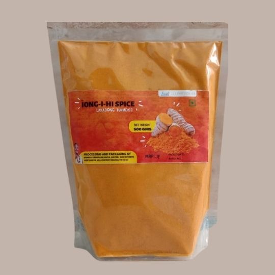 Pure Lakadong turmeric 500g- Curcumin 7-10%