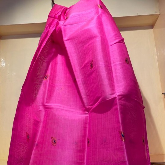 Handwoven Dupatta Magenta Pink